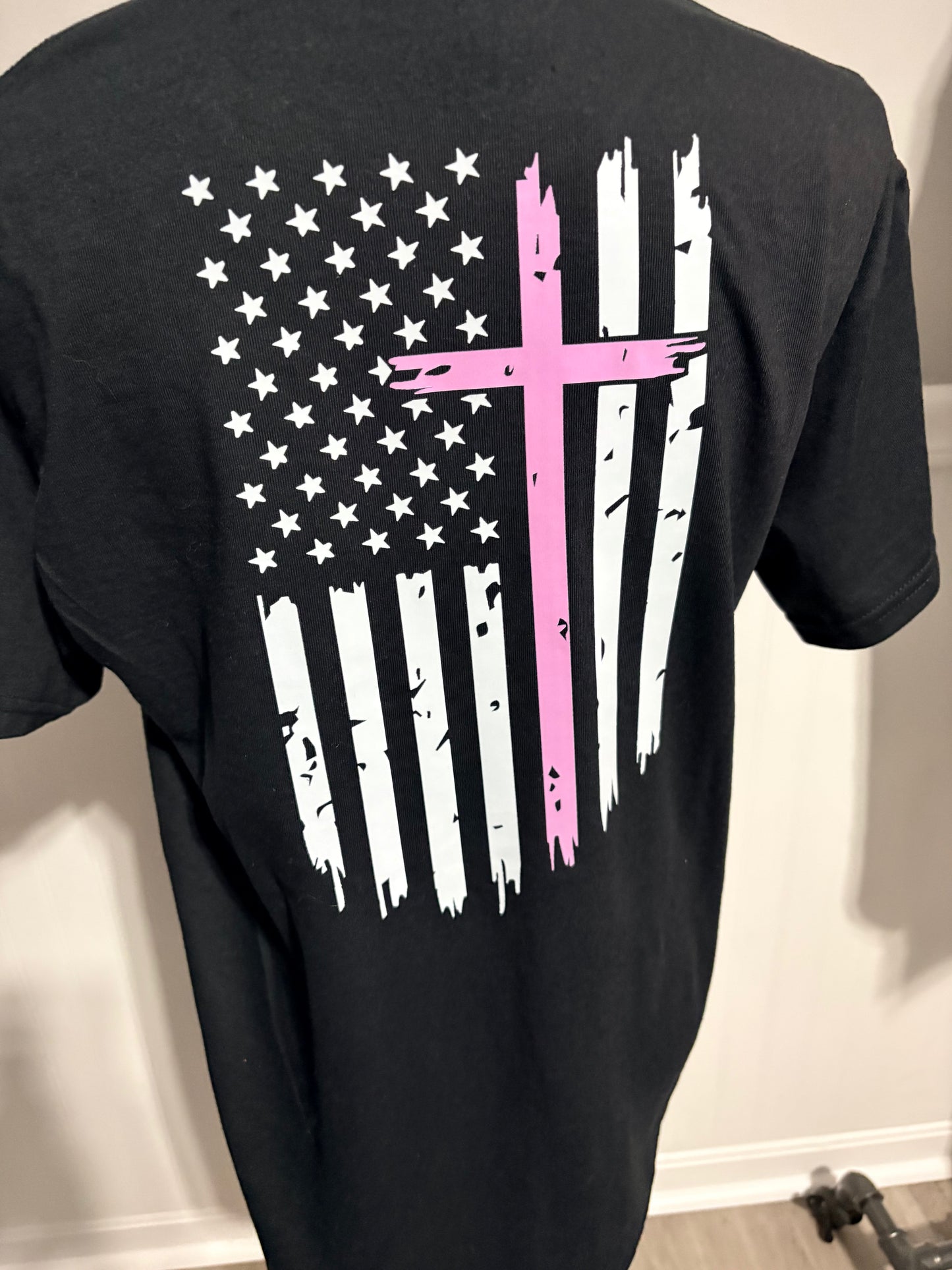 Humble Women’s Cross Flag Tee – Black