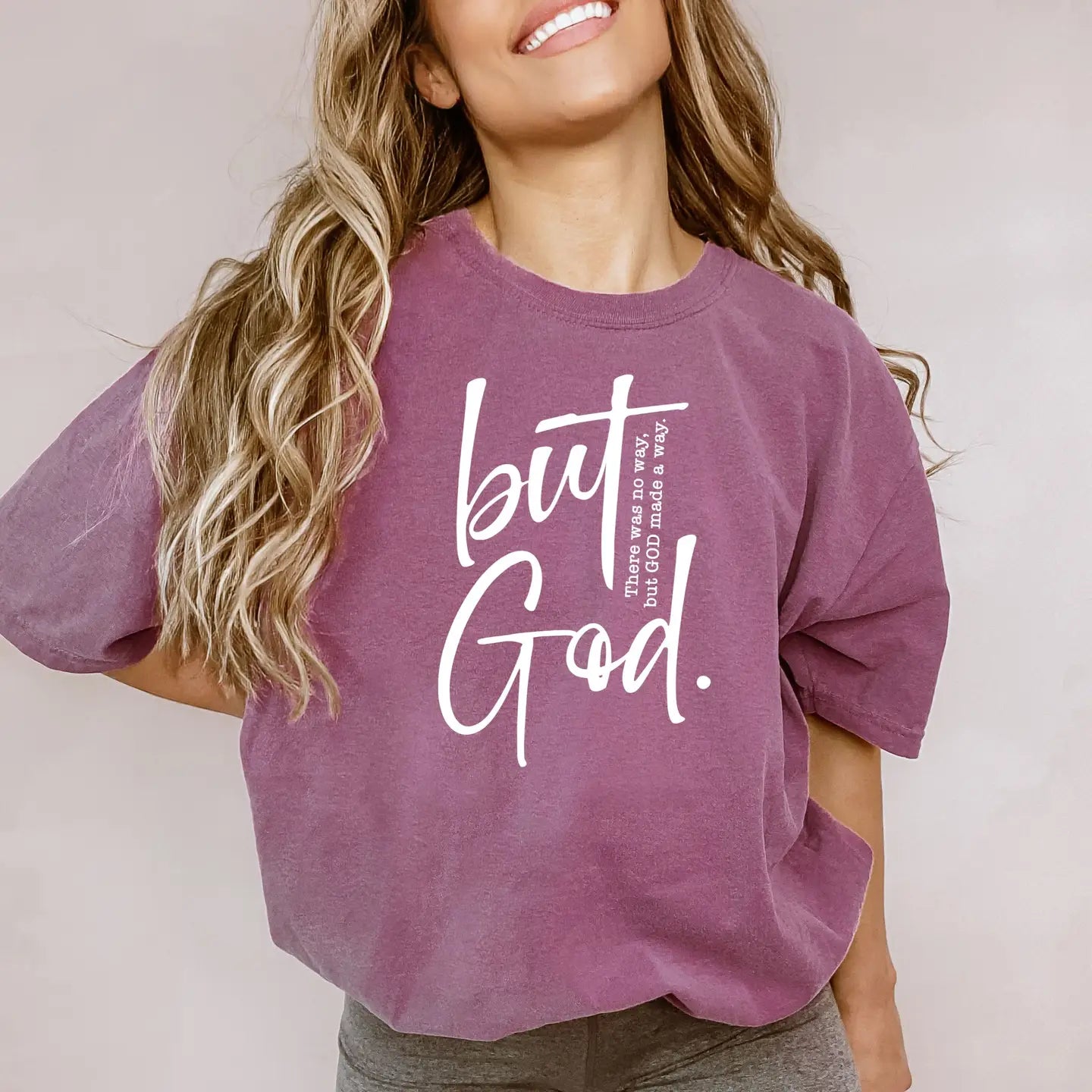 But God Tee, Multiple Colors
