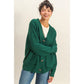 5 Colors! Oversized Button Up Cardigan With Pockets