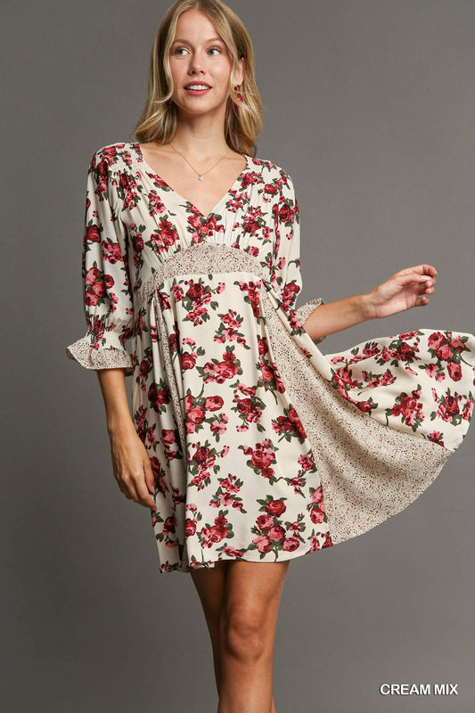 Floral Babydoll dress