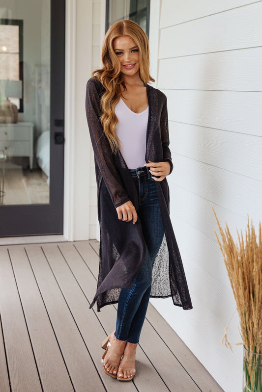 Sheer Cardigan
