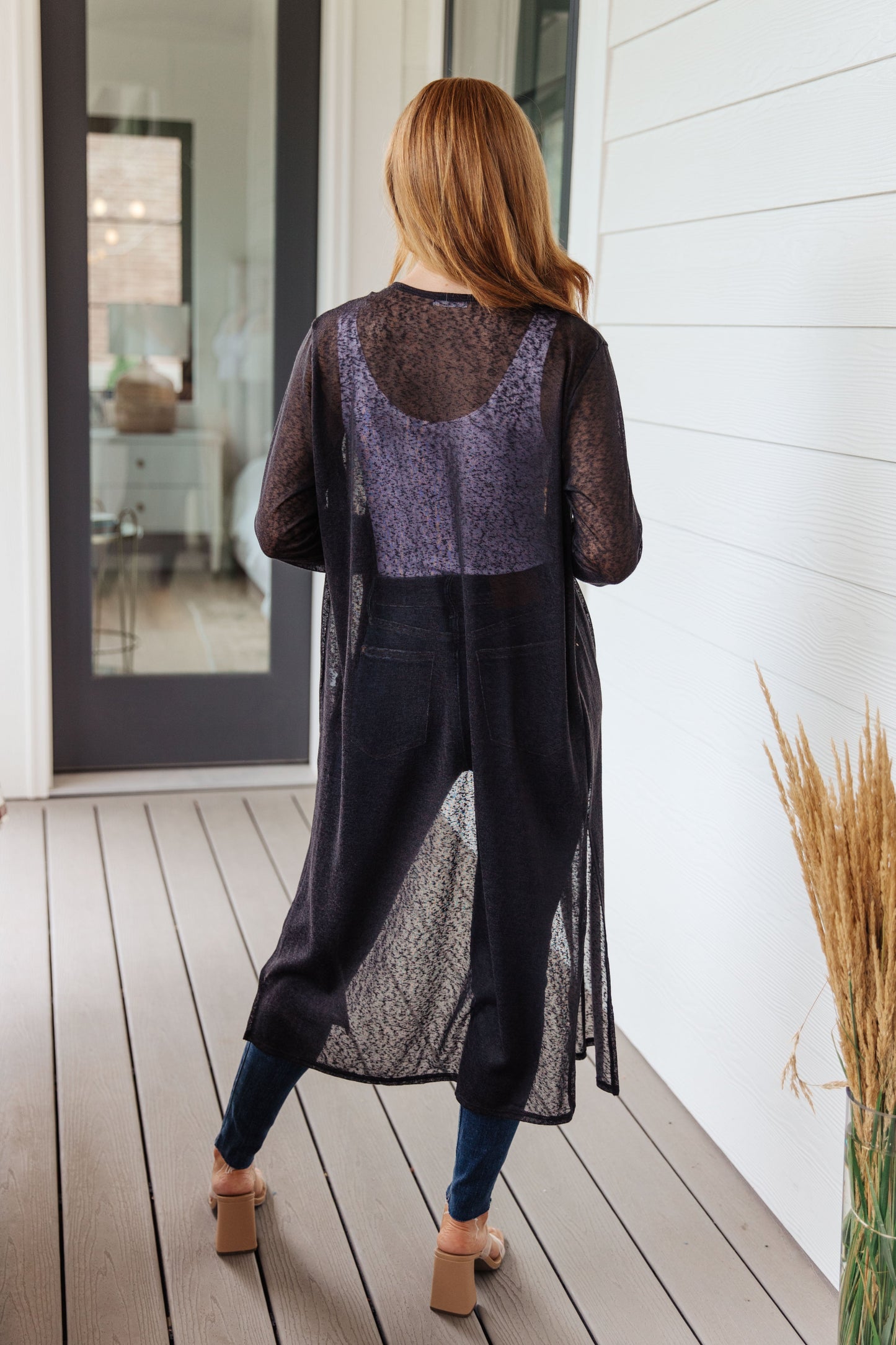 Sheer Cardigan