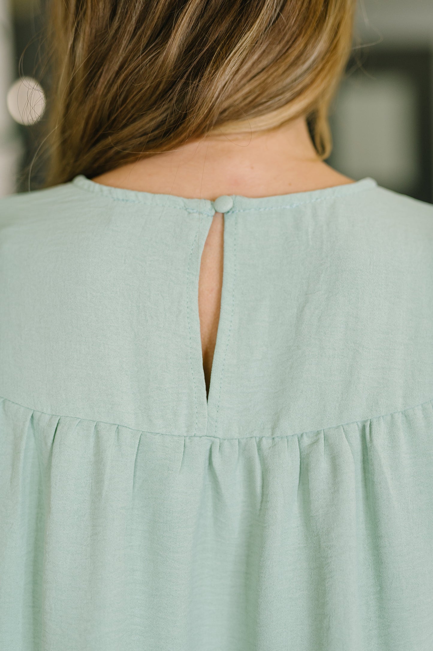 Crinkle Woven Blouse