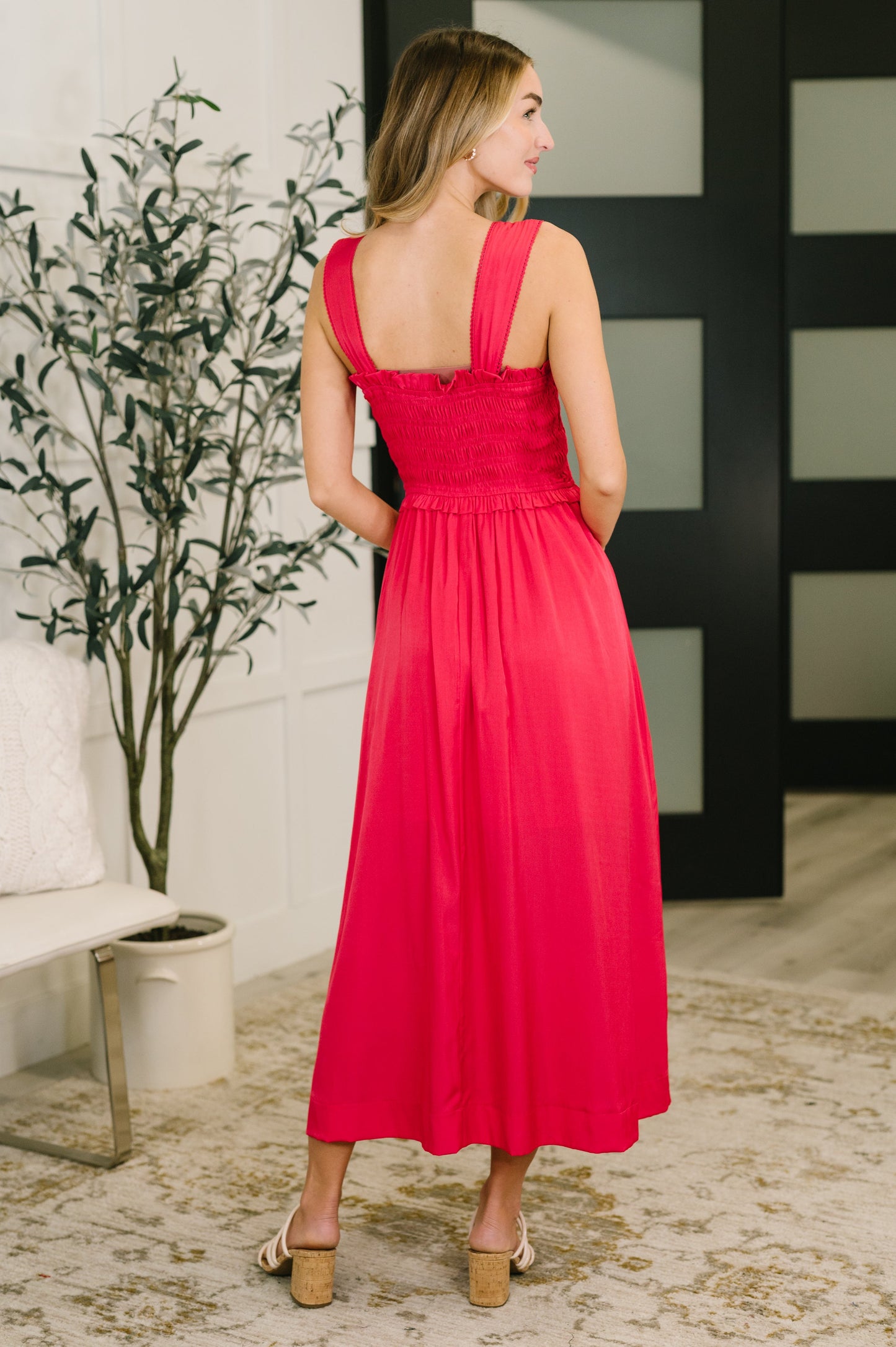 Hold Me Down Midi Dress