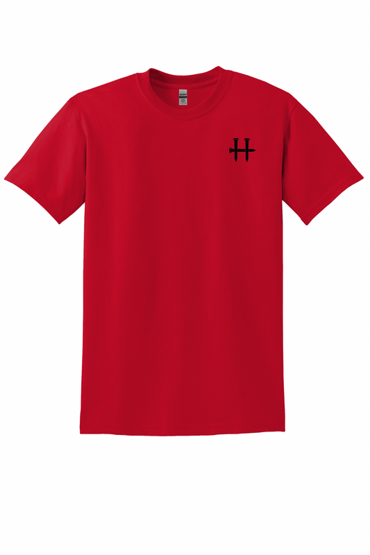 Humble Men’s Red Cross Flag Graphic Tee