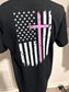Humble Women’s Cross Flag Tee – Black