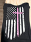 Humble Women’s Cross Flag Tee – Black