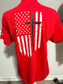 Humble Men’s Red Cross Flag Graphic Tee