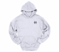 Faith Over Flag Hoodie – Gray | Black “H”