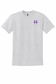 Grey Humble Tee – Purple Flag, Cross & H