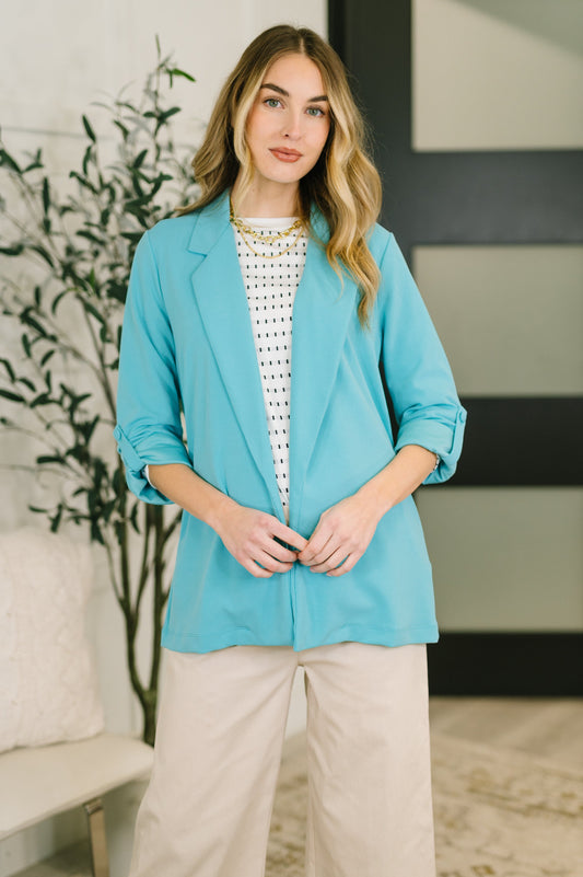 Open Front Blazer