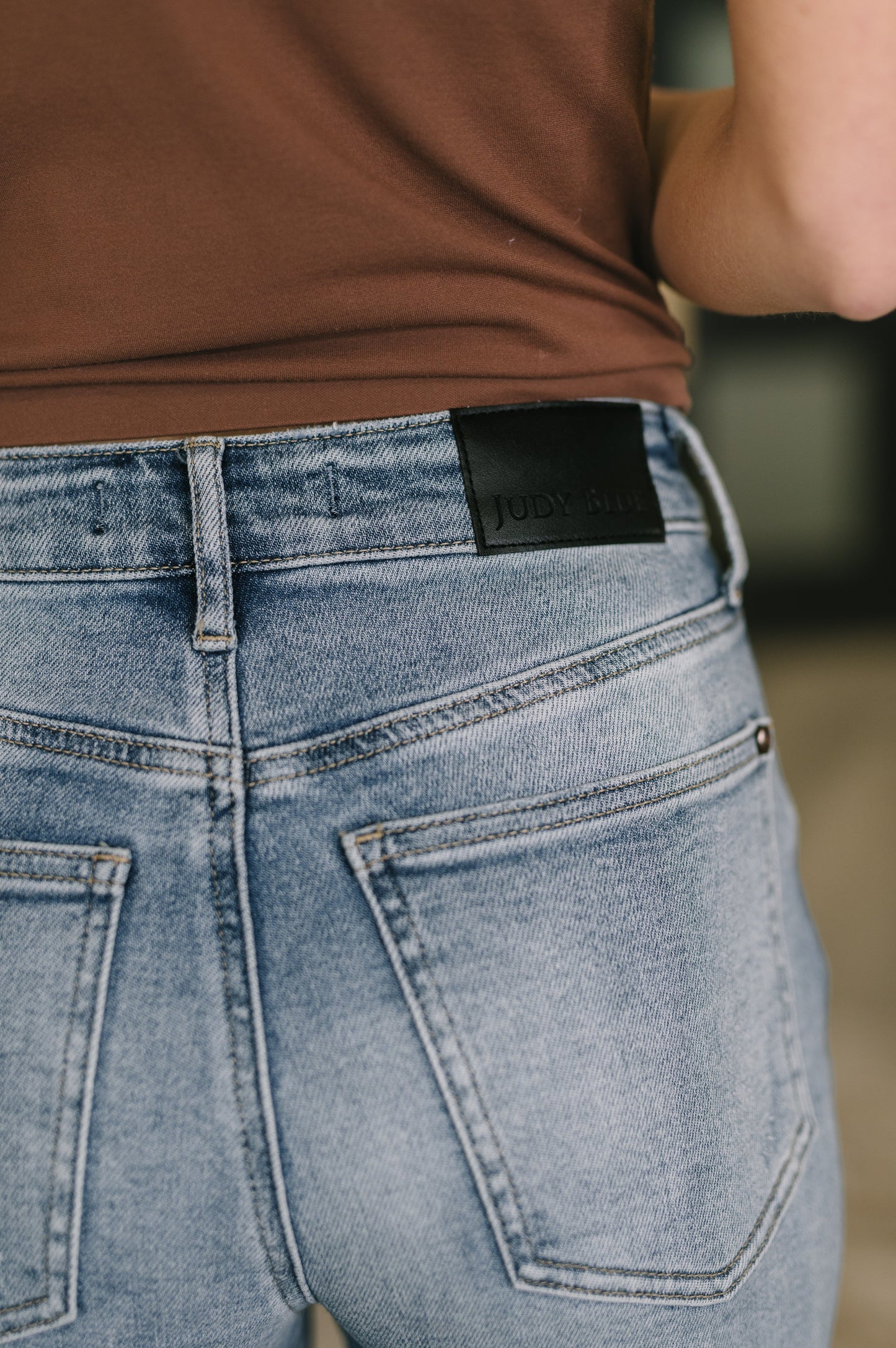 Kayla High Waist Rigid Magic Slim Straight-Judy Blue