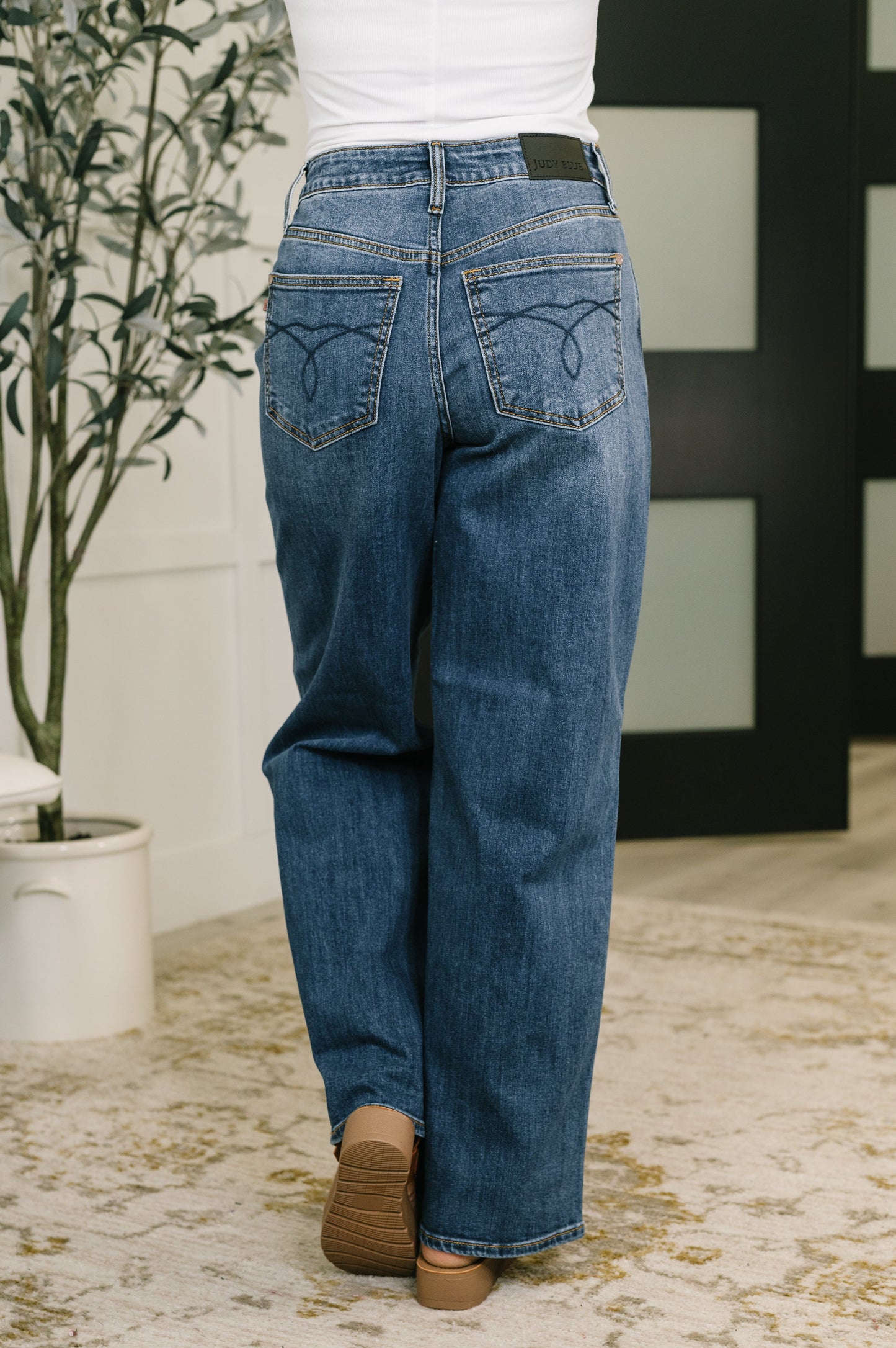 Marie High Waist Wilhelmina Baggy Jeans by Judy Blue