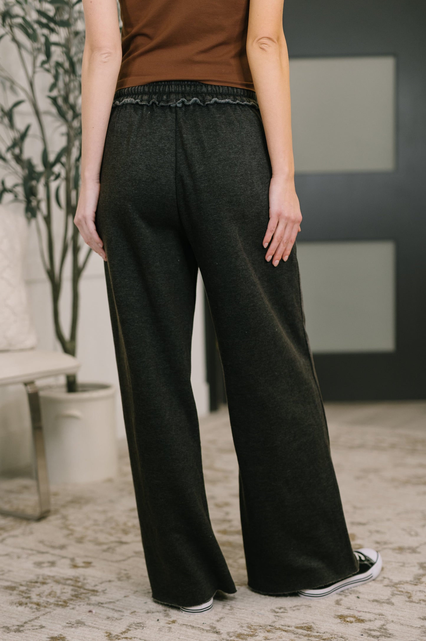 High Waist Palazzo Sweats