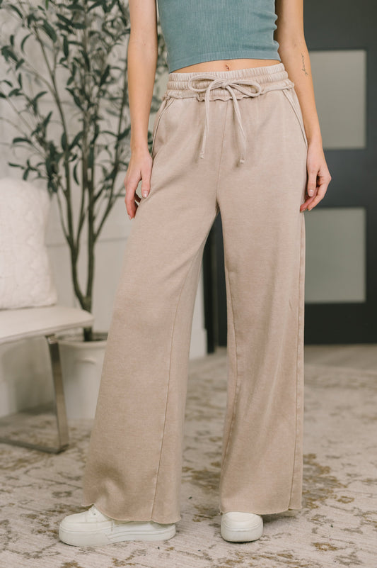 High Waist Palazzo Sweats