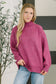 Right to the Core High Neck Pullover in Light Plum