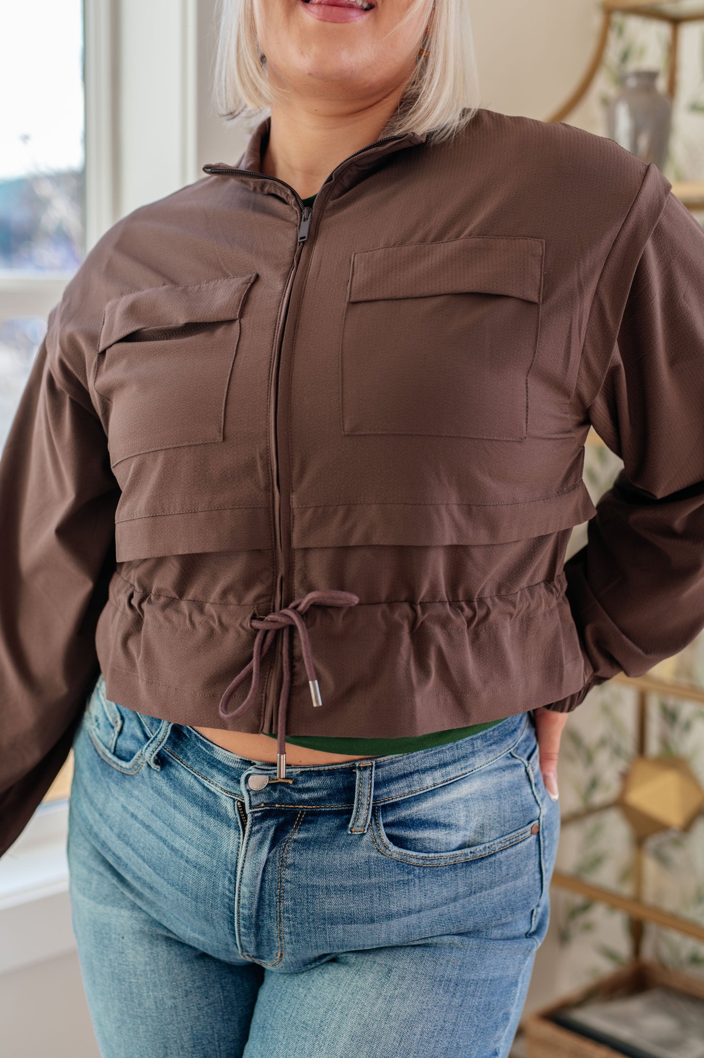 She's Got Game Cropped Jacket