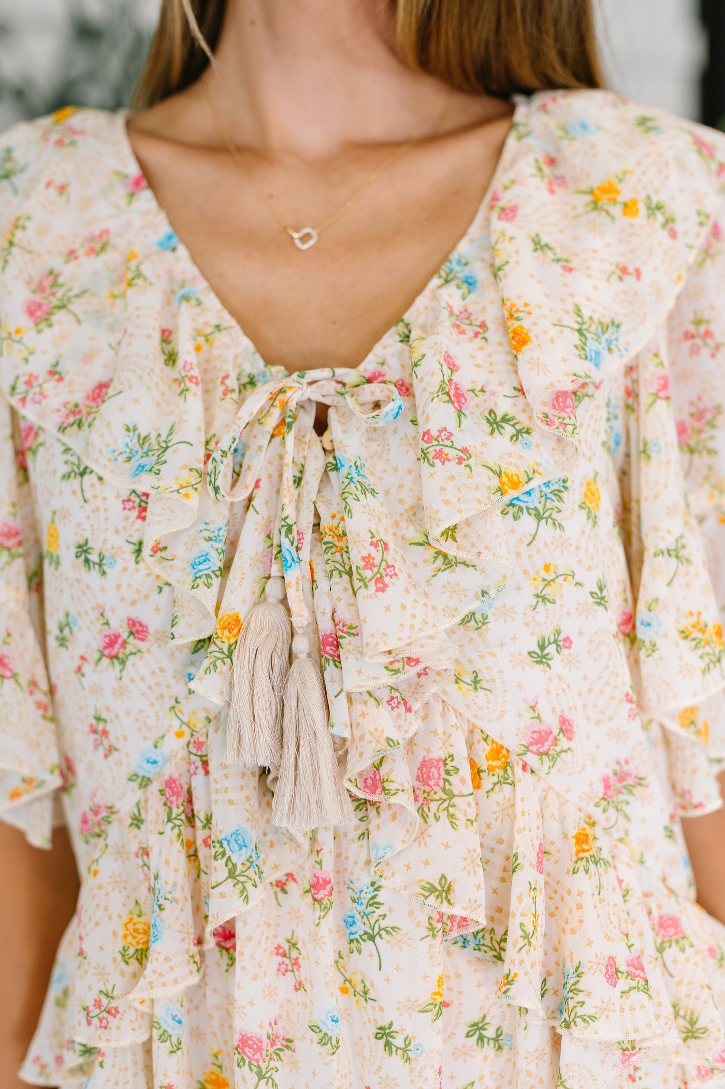 Boho Floral Dress