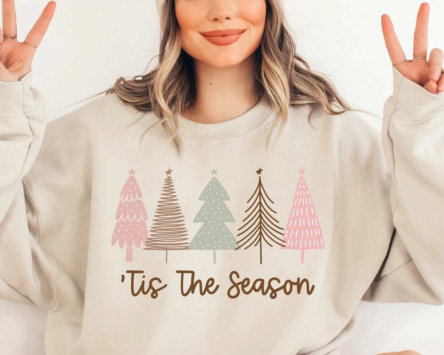 ‘Tis The Season Christmas Sweatshirt | Cozy Holiday Crewneck
