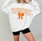 🧡 Tennessee Sweatshirt – Crewneck with Orange Bow and Floral Lettering